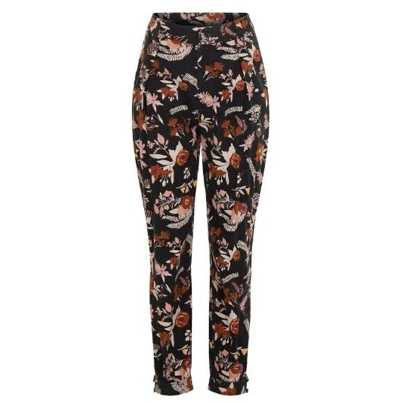 Carolina K Alicia Floral High Waisted Gaucho Pants NWT Sz. S - Picture 6 of 13